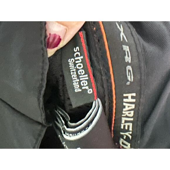 Harley Davidson | Women's FXRG Waterproof Motorcycle Overpant, Cowhide Trim 24W - Picture 4 of 14